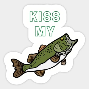 Kiss my Bass Sticker